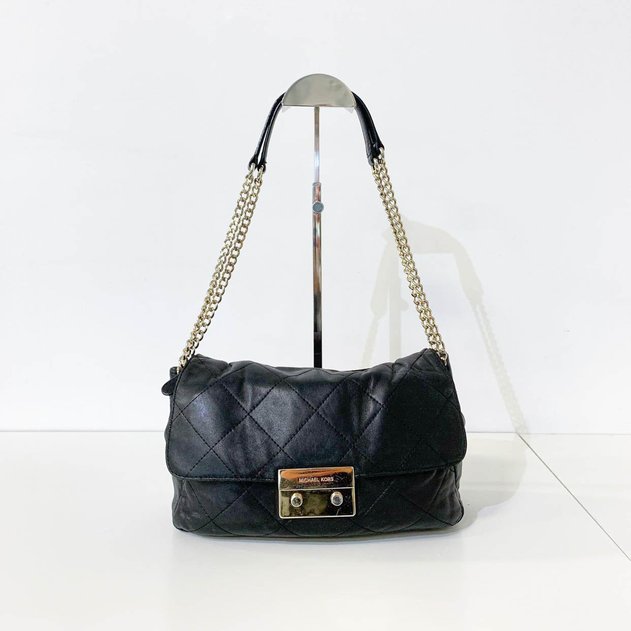 Black Quilted Bag