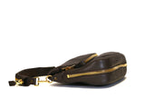 Jennifer Leather Shoulder Bag Large