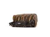 Stripes Leather Hobo