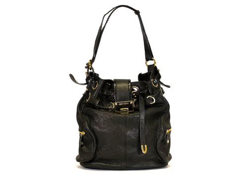 Leather Bucket Bag