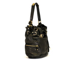 Leather Bucket Bag