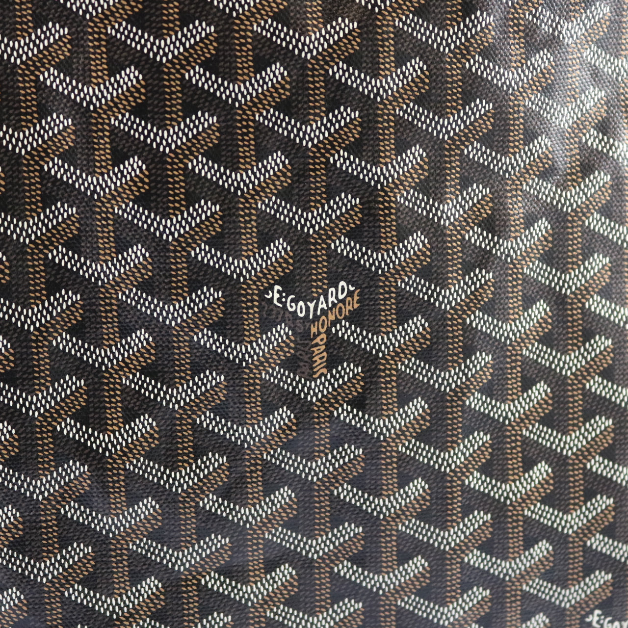 Goyardine Saint Louis GM Black Gold