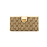 GG Canvas Long Wallet