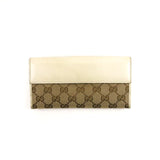 GG Canvas Long Wallet