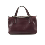 Oxblood Flap Satchel