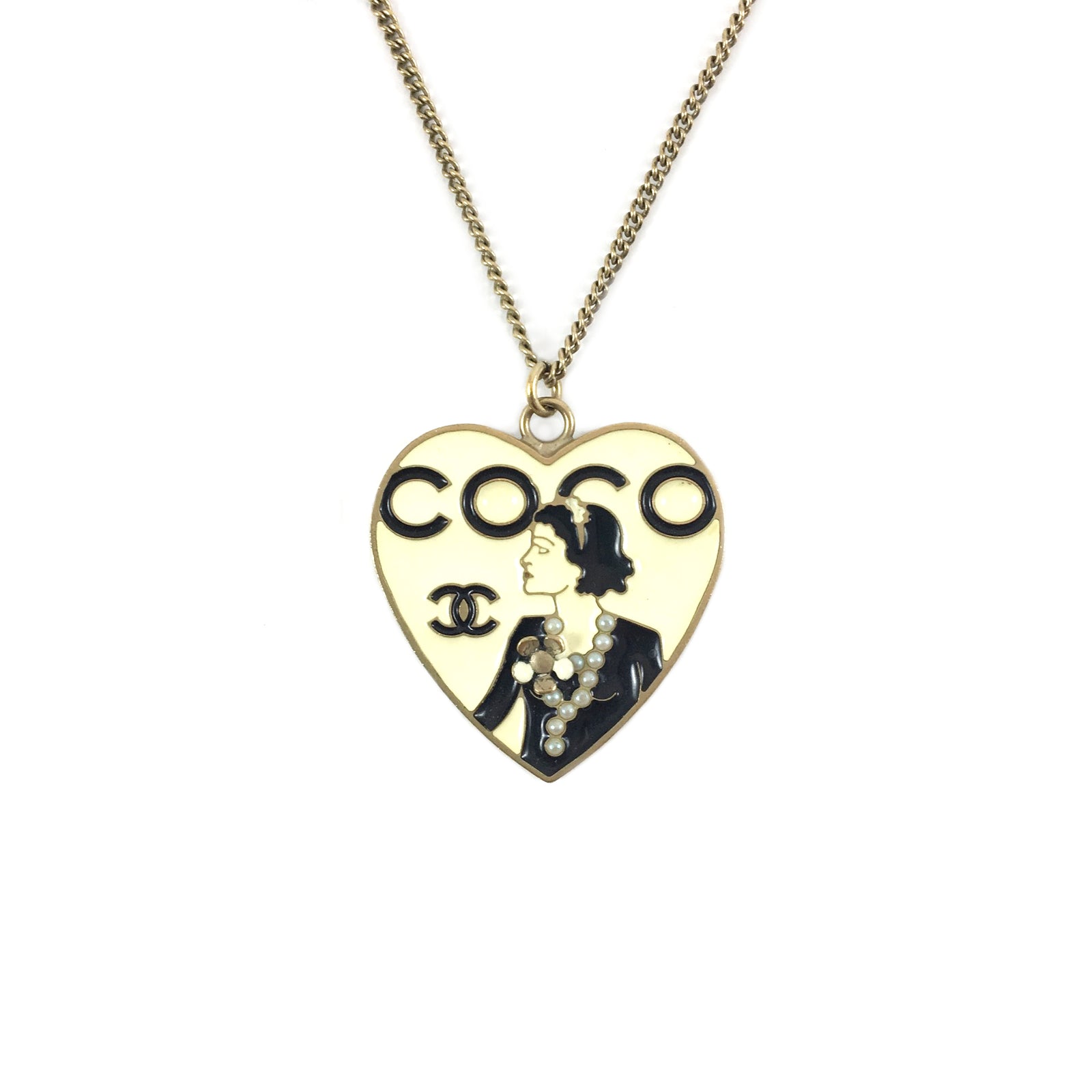 Coco Chanel Heart Necklace – Loom & Magpie Boutique