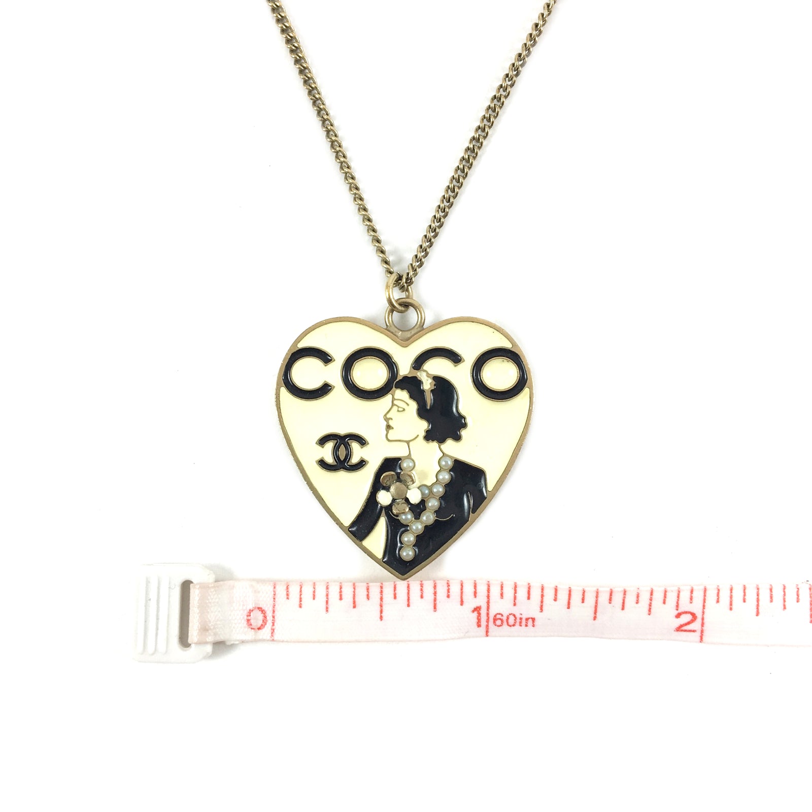 Coco Chanel Heart Necklace – Loom & Magpie Boutique