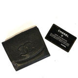 Caviar Timeless CC Compact French Wallet Black