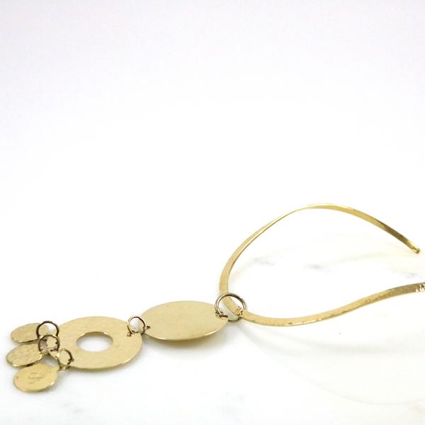 Hanging Circles Necklace