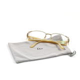 Gold Swarovski Glasses Frame