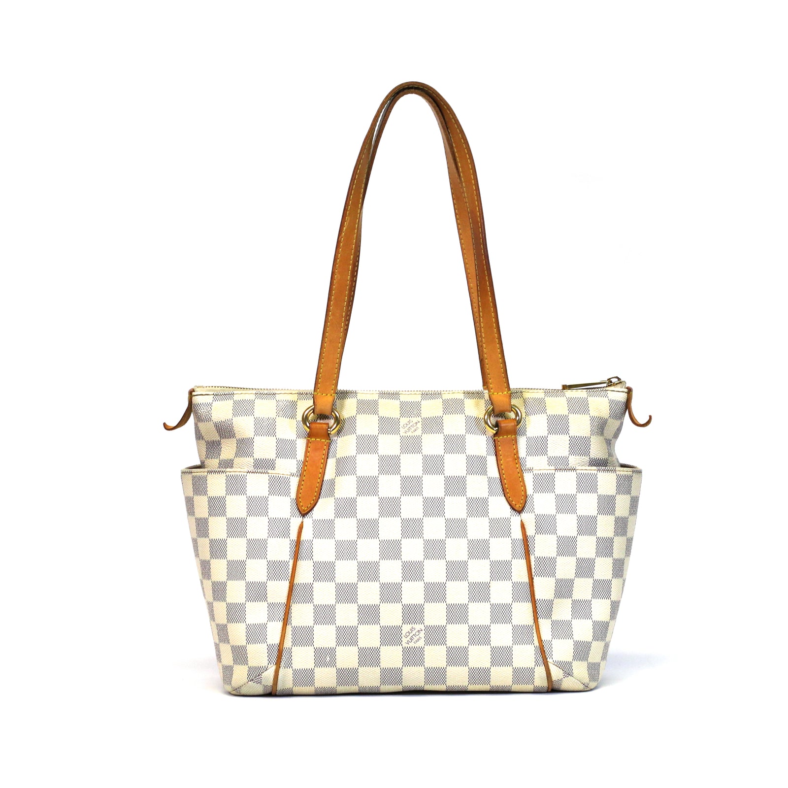 LOUIS VUITTON Damier Azur Canvas Totally PM Shoulder Bag