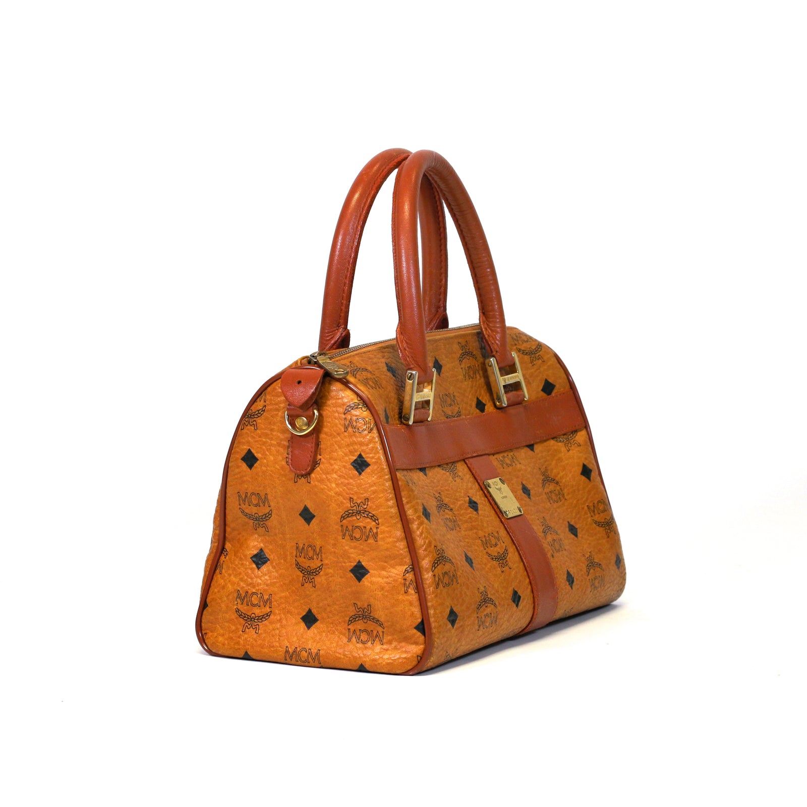 Visetos Small Boston Bag