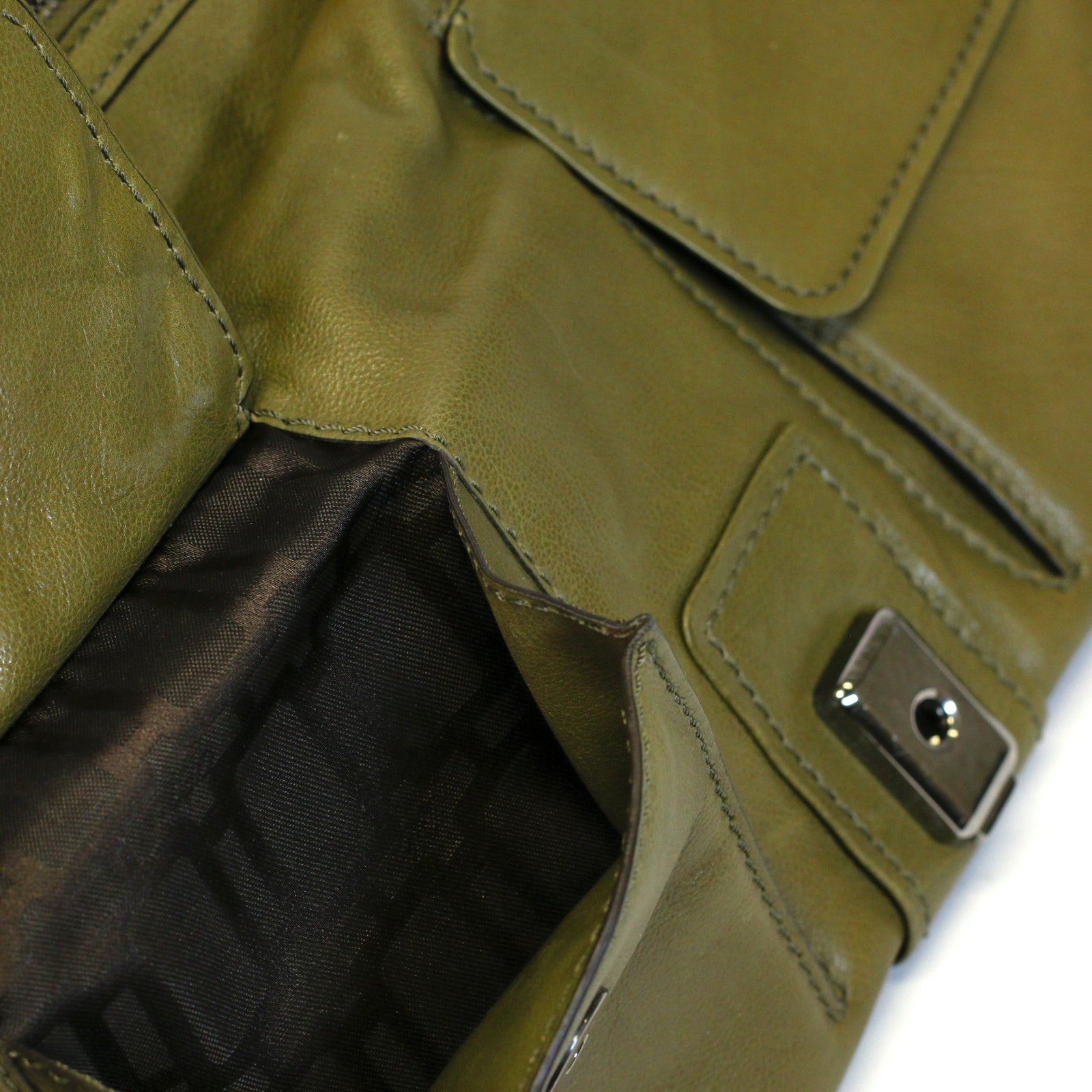 Green Leather Bag