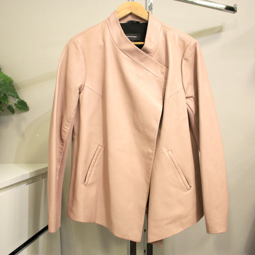 Pink Lamb Skin Jacket