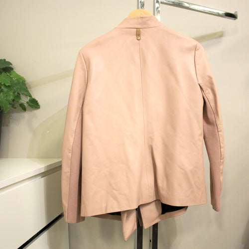 Pink Lamb Skin Jacket