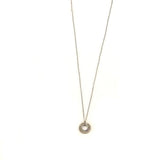 Double Circle Necklace