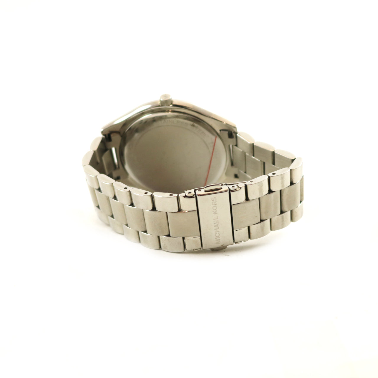 Silver Round Watch