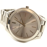 Silver Round Watch