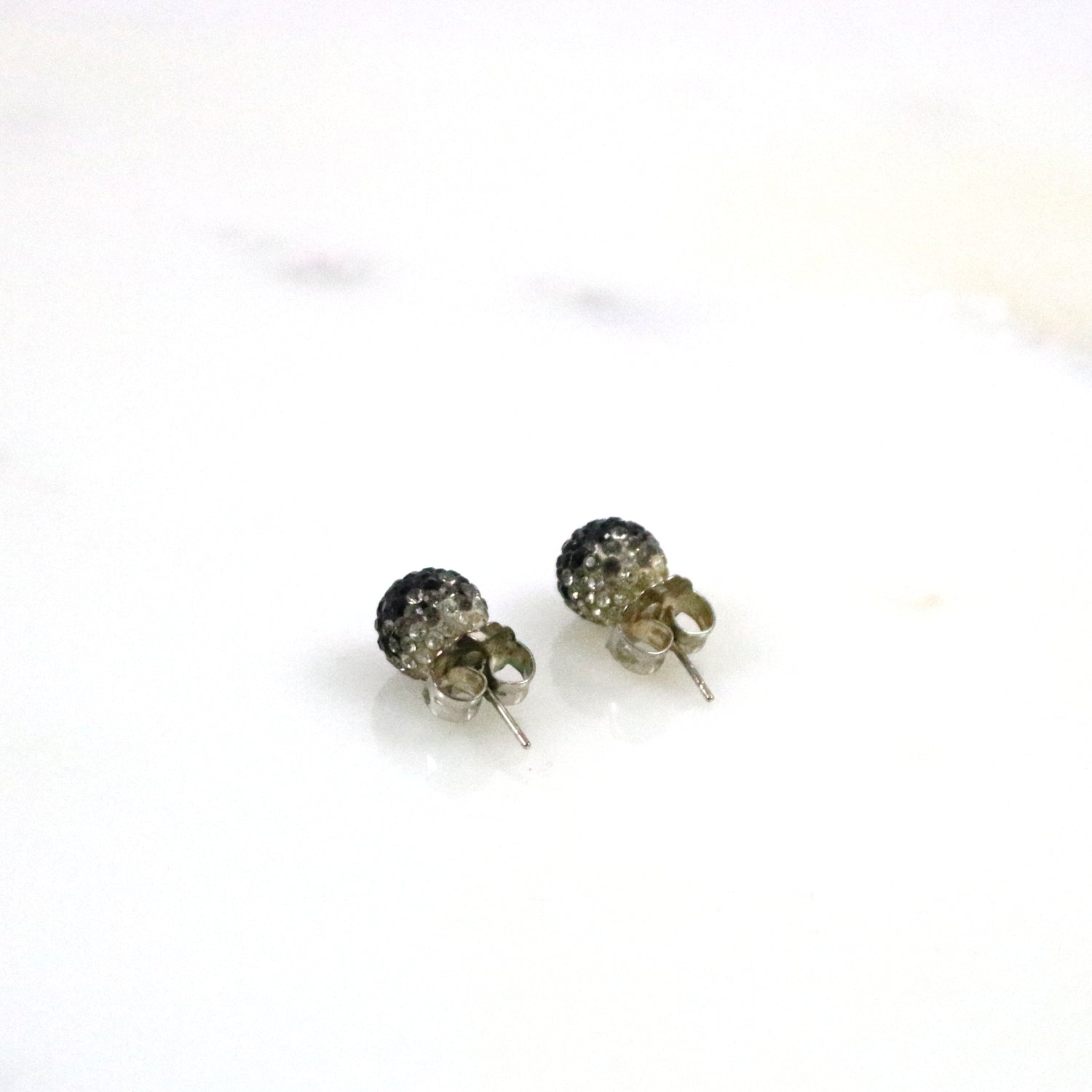 Starry Night Sparkle Ball Stud Earrings