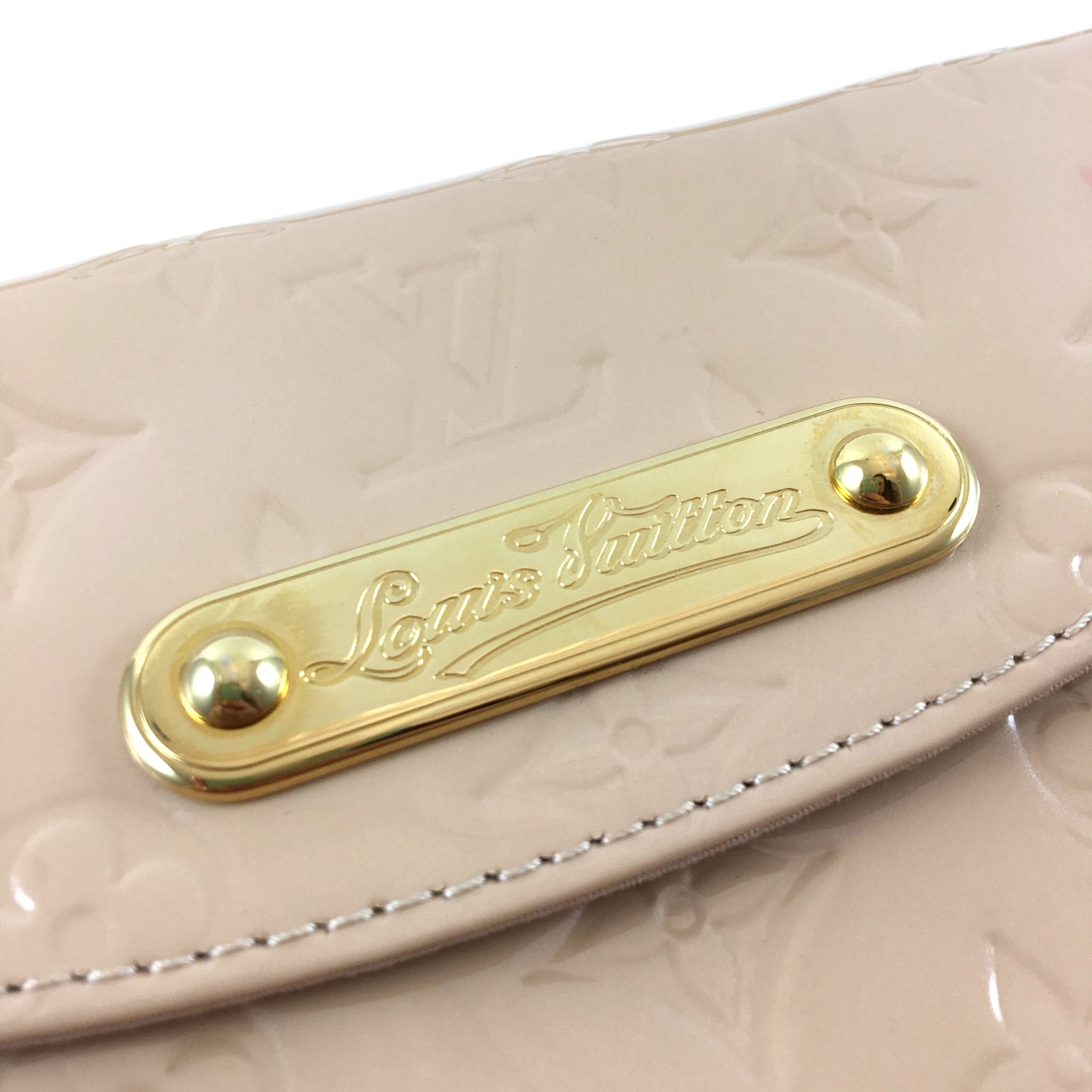Louis Vuitton Sunset Boulevard Shoulder Clutch in Amarante Vernis - SOLD