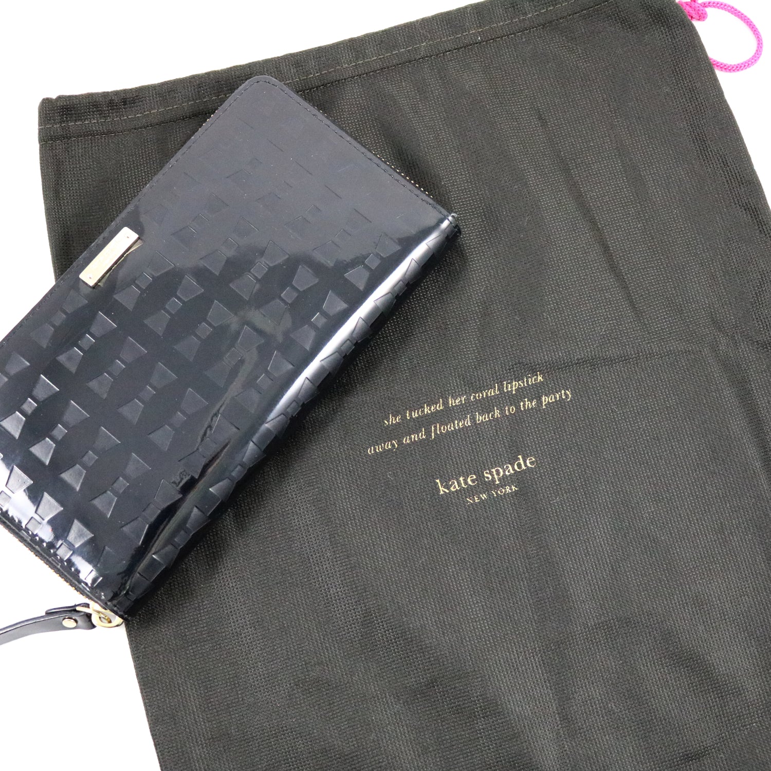 Glossy Black Wallet