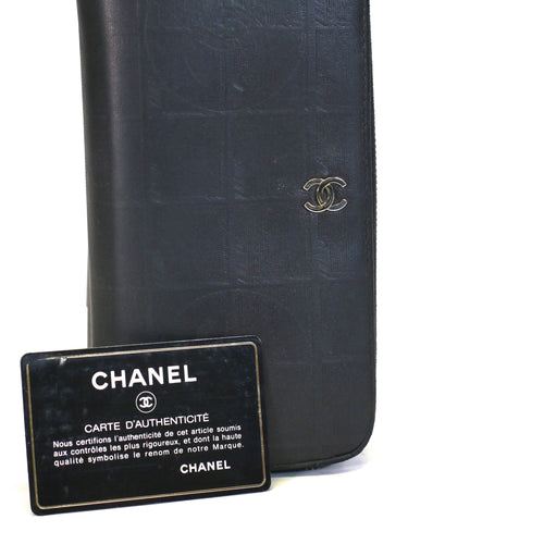 Leather Coco Zip Around Wallet