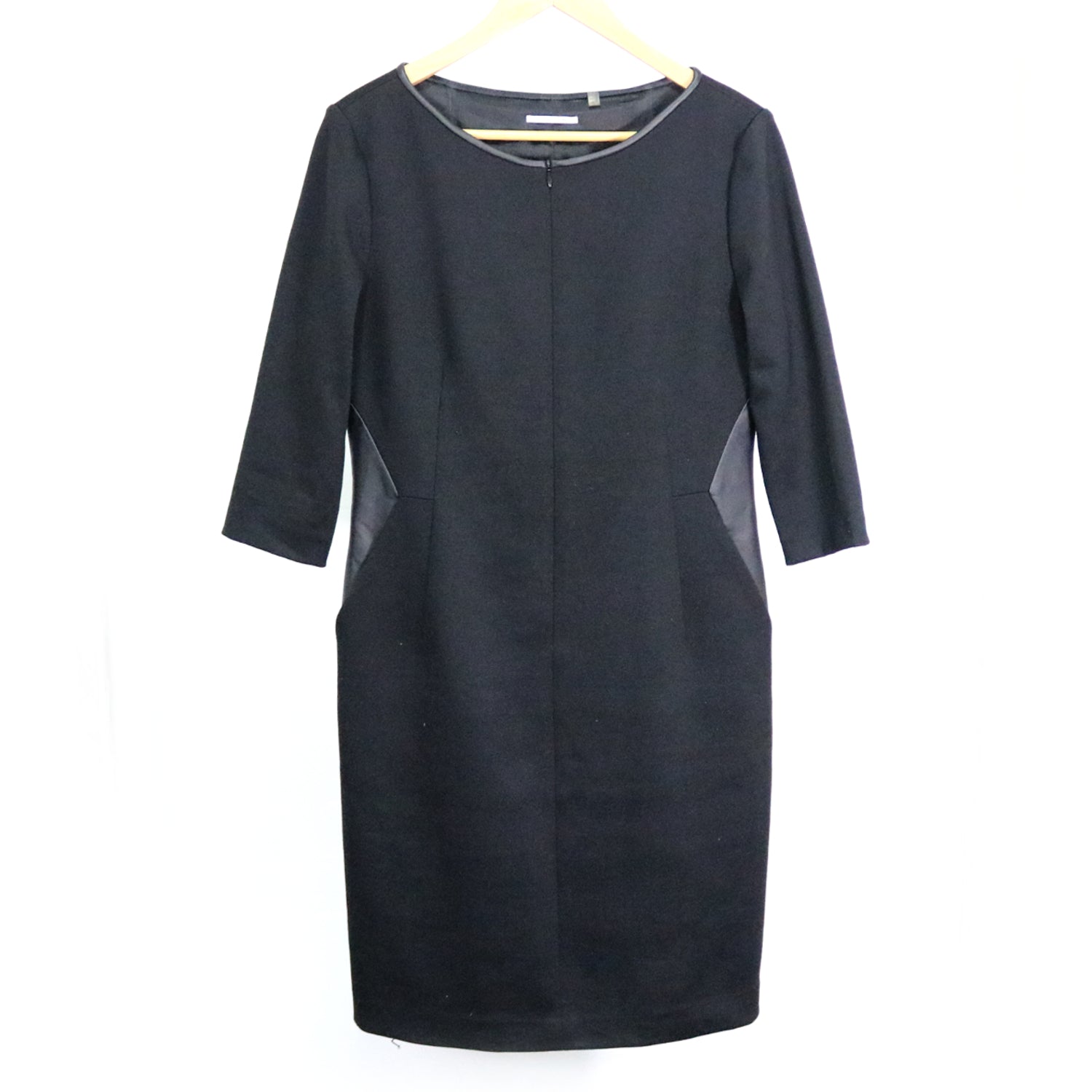 Cropped Sleeve Midi Dress