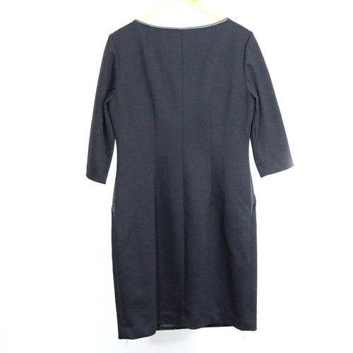 Cropped Sleeve Midi Dress