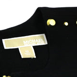 Gold Studded Sheath Dress