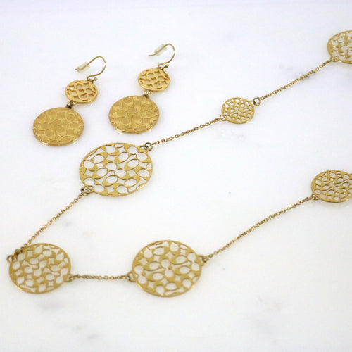 Signature Necklace & Earring Set