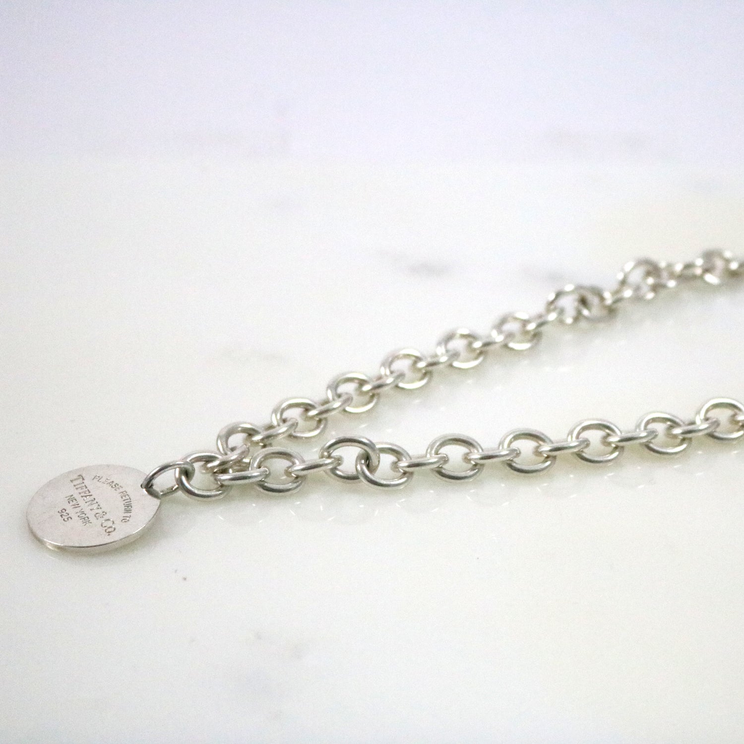 Round Tag Necklace