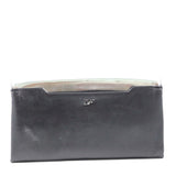 Silver and Black Clutch