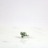 Green Crystal Ring