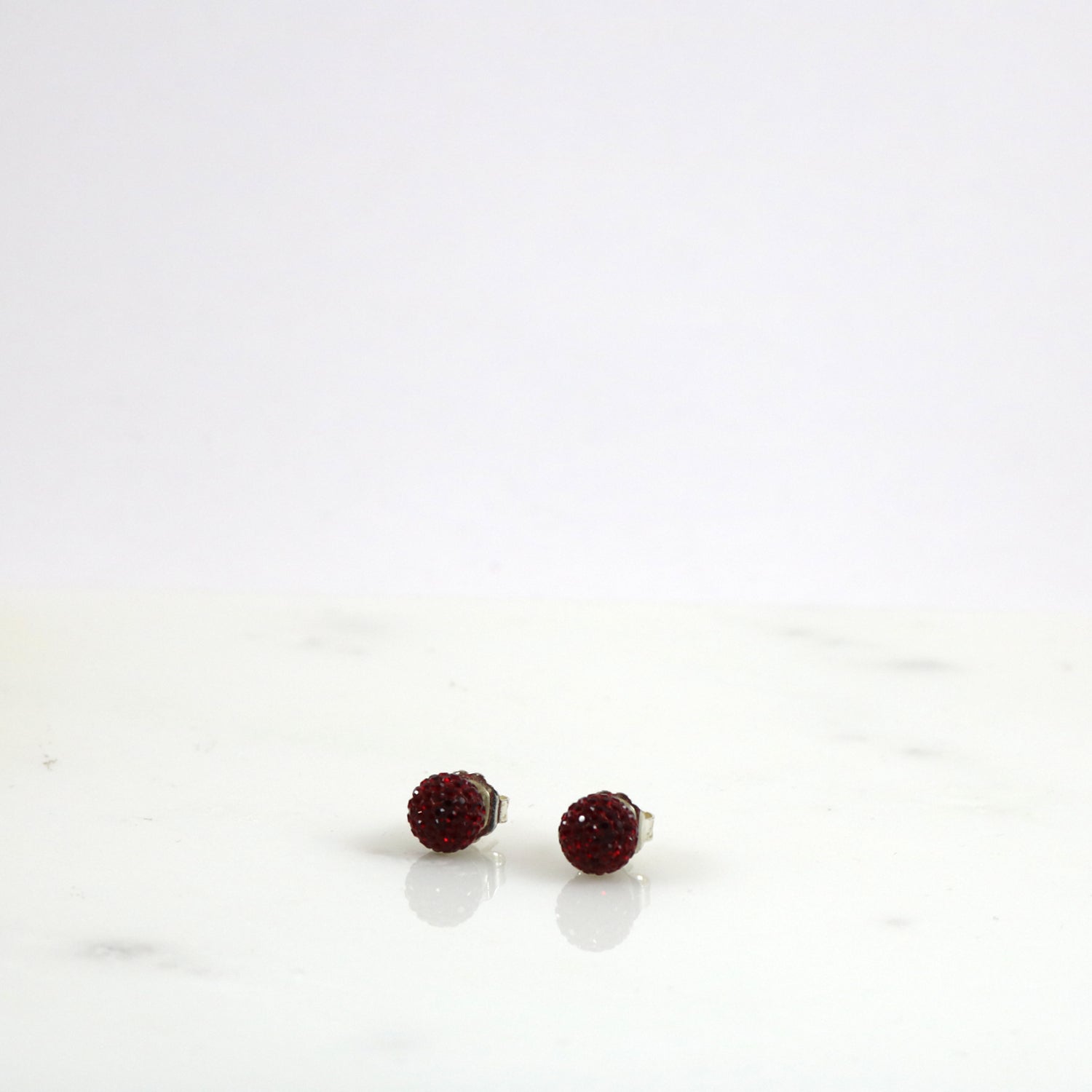 10mm Rose Stud Earrings