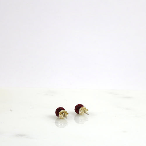 10mm Rose Stud Earrings