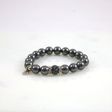 Sparkle Pearl Stretch Bracelet
