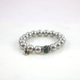 Sparkle Pearl Stretch Bracelet