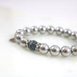 Sparkle Pearl Stretch Bracelet