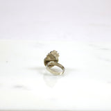 Crown Heart Signature Ring
