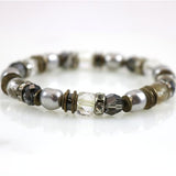 Grey Tone Stretch Bracelet