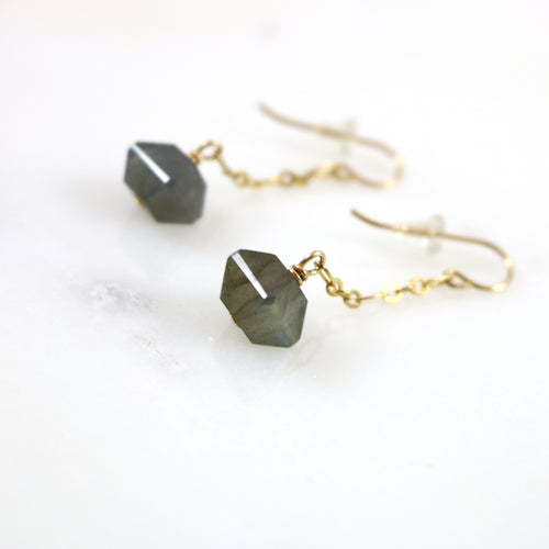 Labradorite Earrings