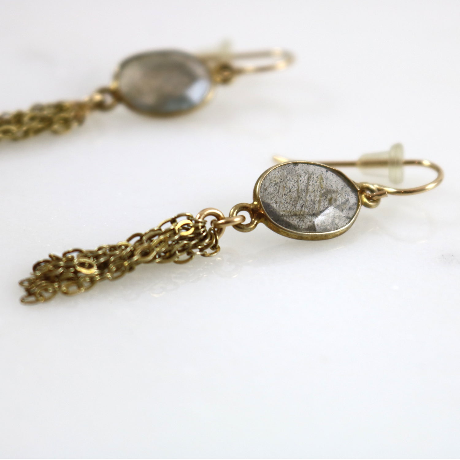 Labradorite Earrings