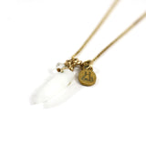 Icy Quartz Necklace