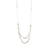 Silver Lariat Necklace