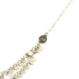 Silver Lariat Necklace