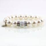 Pearl Aurora Borealis Stretch Bracelet