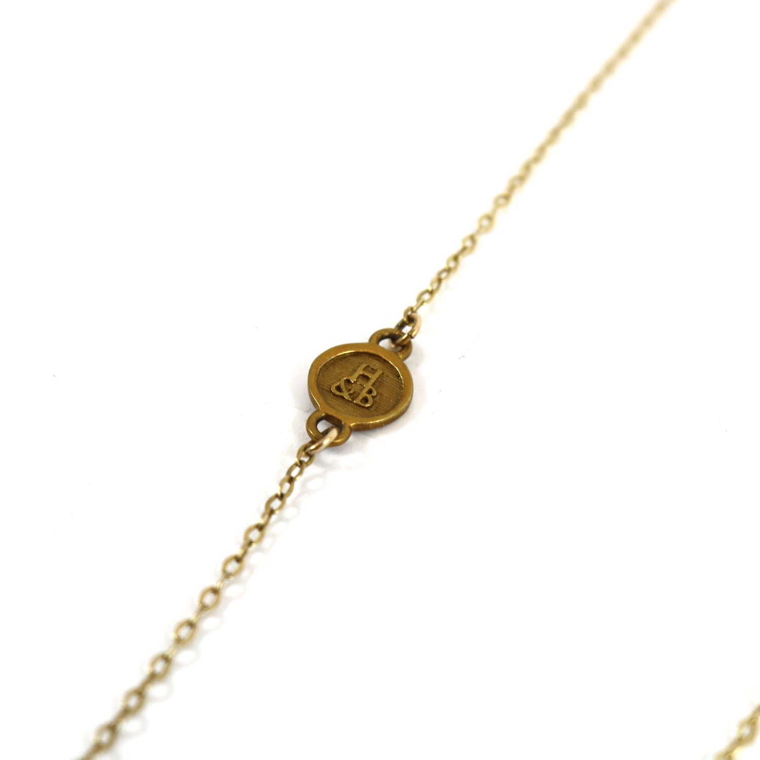 Moonstone Lariat Necklace