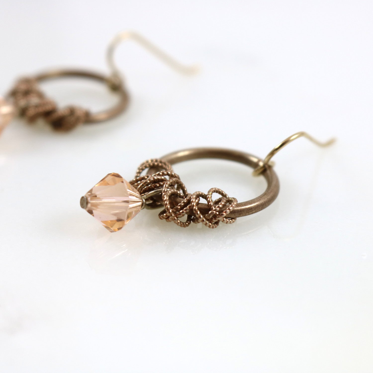 Hoop Crystal Earrings