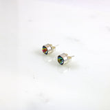 Eden Ammolite Stud Earrings