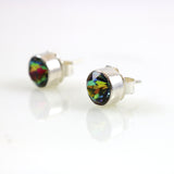 Eden Ammolite Stud Earrings